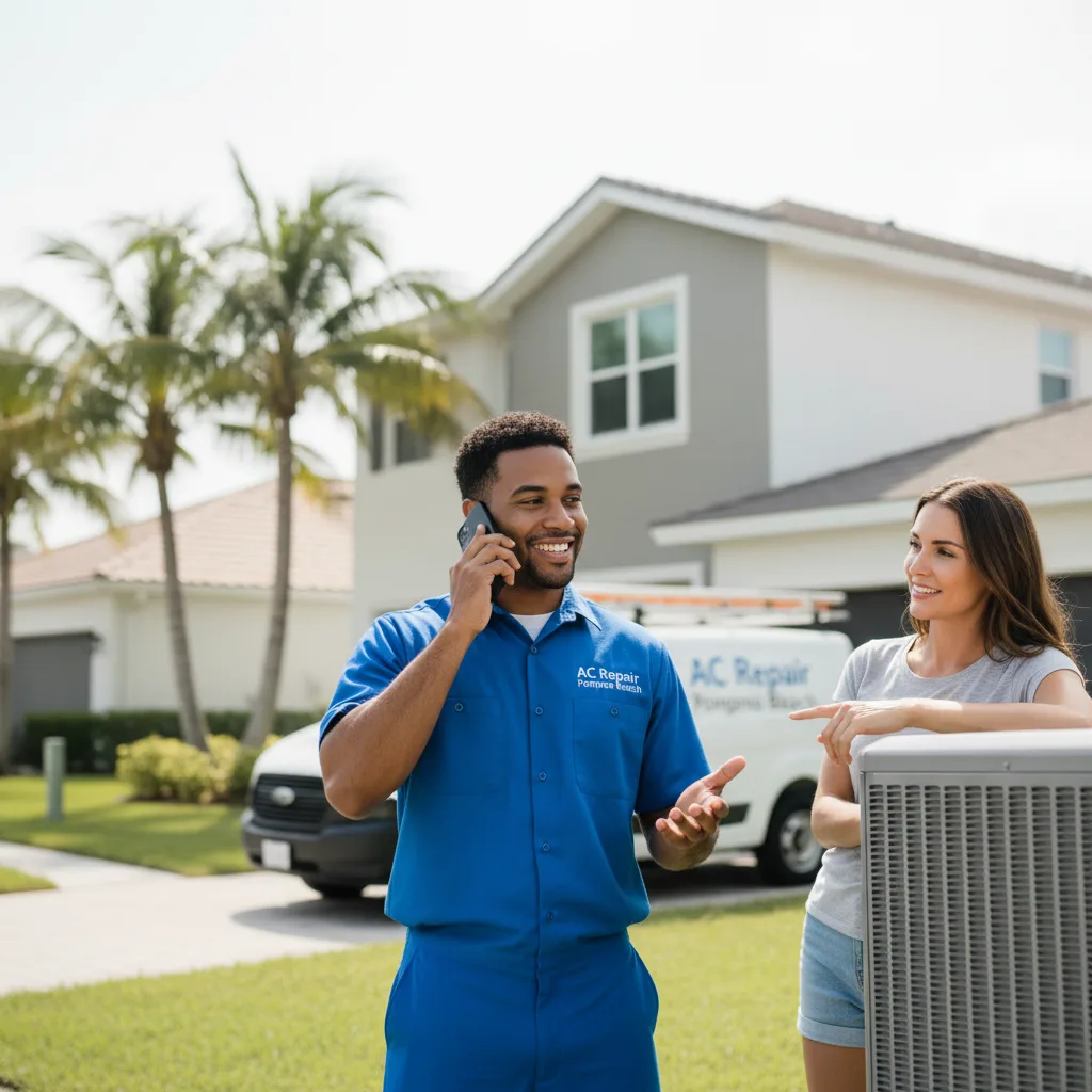 AC Repair Pompano Beach customer support in Brasher Falls